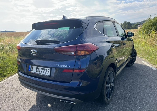 Hyundai Tucson cena 77500 przebieg: 131000, rok produkcji 2018 z Sulejów małe 667